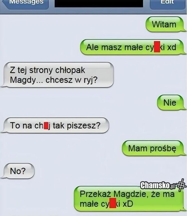 Magda ma małe