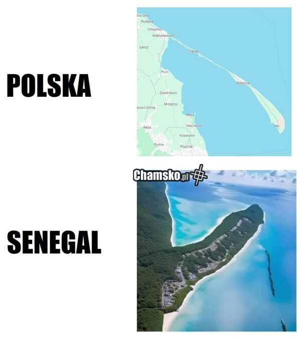 Różnica między krajami