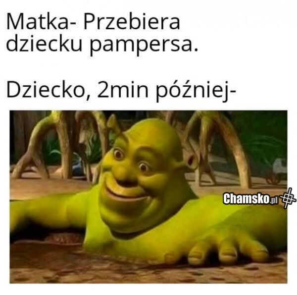 Dzieciak po zmianie pampersa