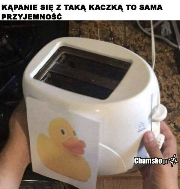 Kąpiel z kaczką