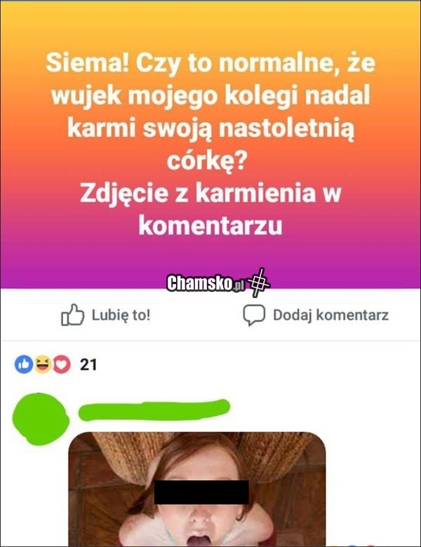 Karmienie córki