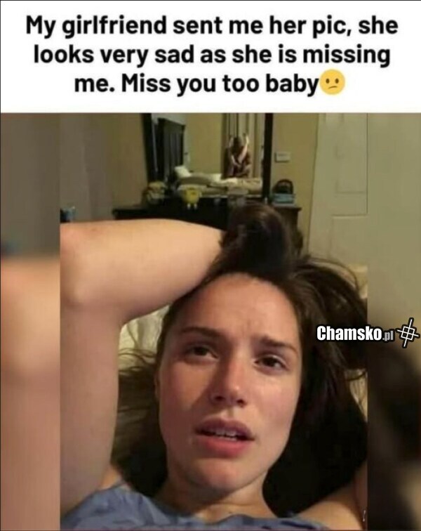 Pewnie tęskni