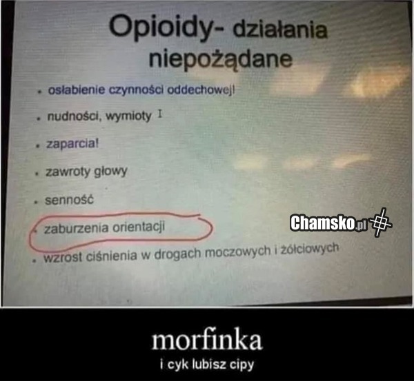 Działania uboczne