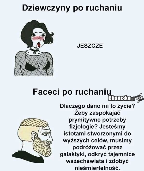O czym myśli po...