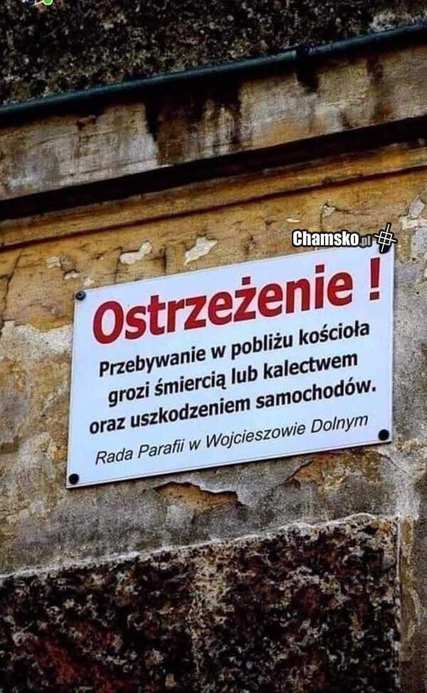 To lepiej tam nie chodzić