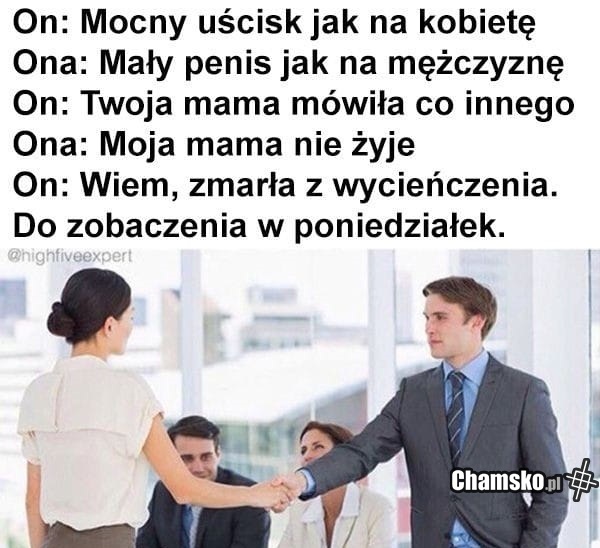 Mocny uścisk