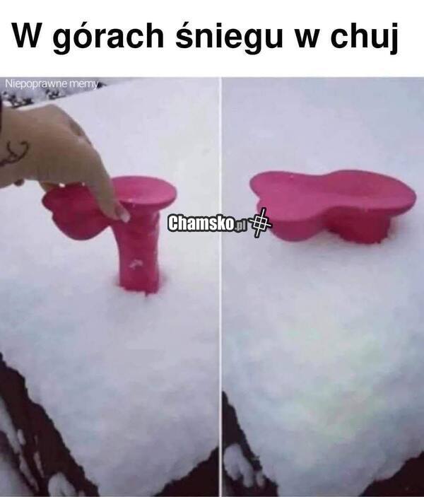 Ile śniegu w górach?