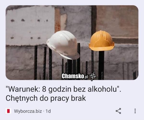 Praca w trudnych warunkach