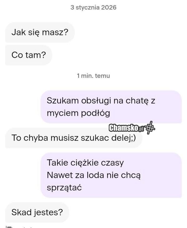 Ktoś do sprzątania