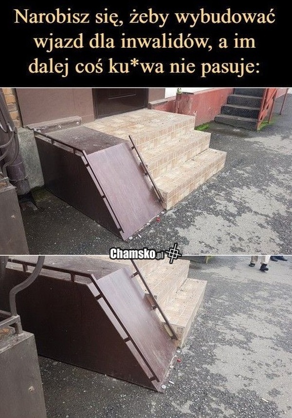 Wjazd dla inwalidów