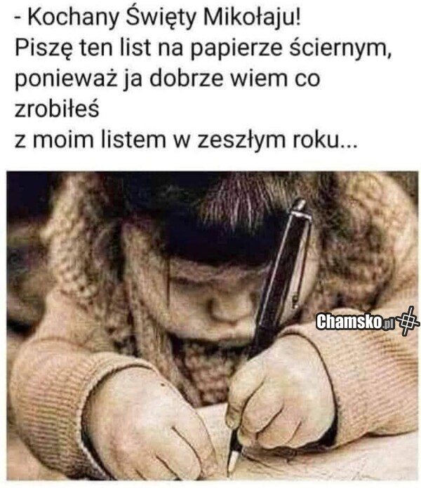 List do Mikołaja