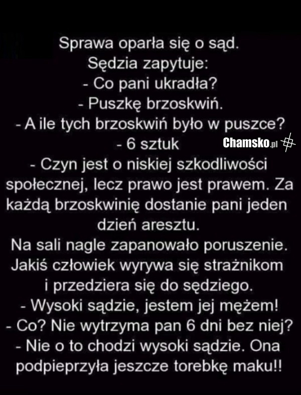 Sprawa w sądzie