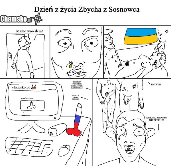 Zbychuzsosnowca, coś o tobie rosyski psie. Слава Україні!