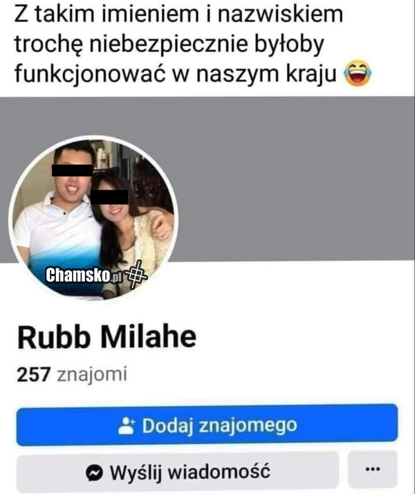 Nietypowe imię i nazwisko