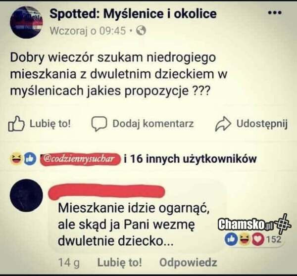 Mieszkanie poszukiwane