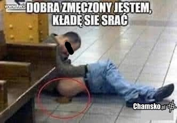 Kładę się