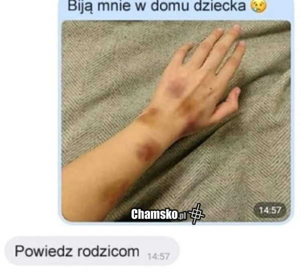 Biją mnie