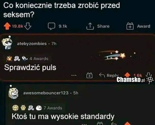 Co zrobić przed?
