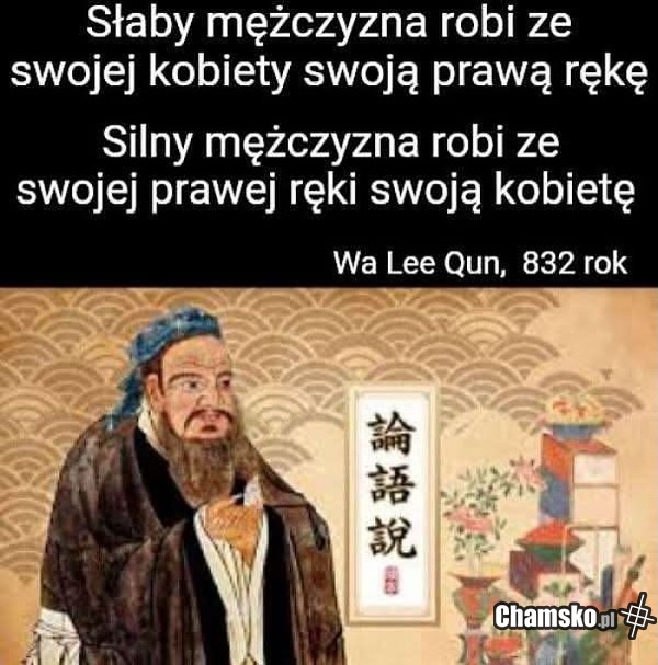 Słaby i silny mężczyzna
