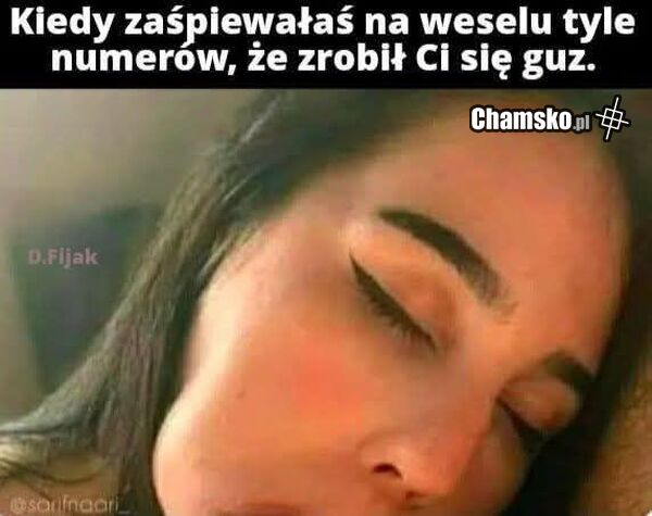 Guz od śpiewania