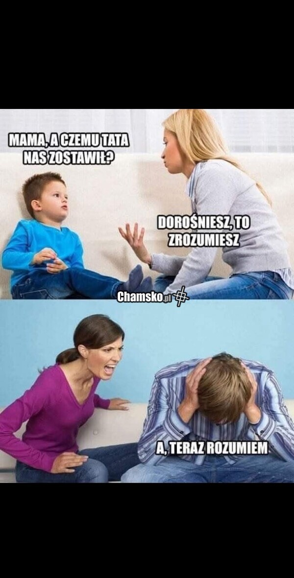 Czemu tata nas opuścił?