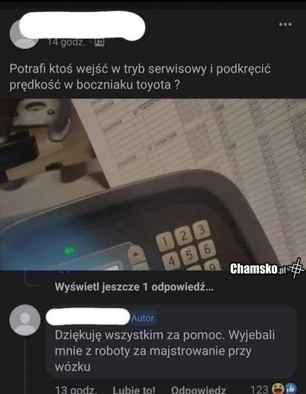 Tryb serwisowy