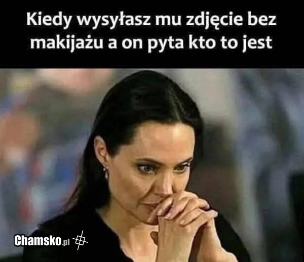 Zdjęcie bez makijażu