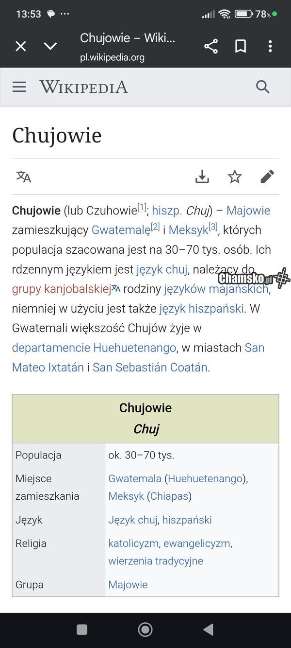 Chujowie