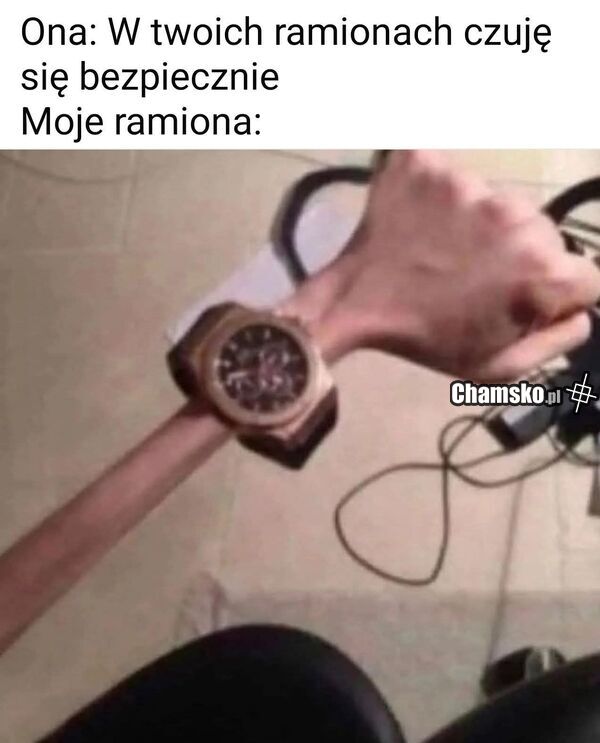 Bezpieczna w jego ramionach