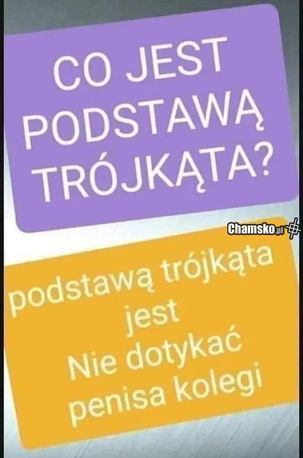 Podstawa trójkąta