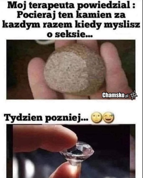 Pocieranie kamienia