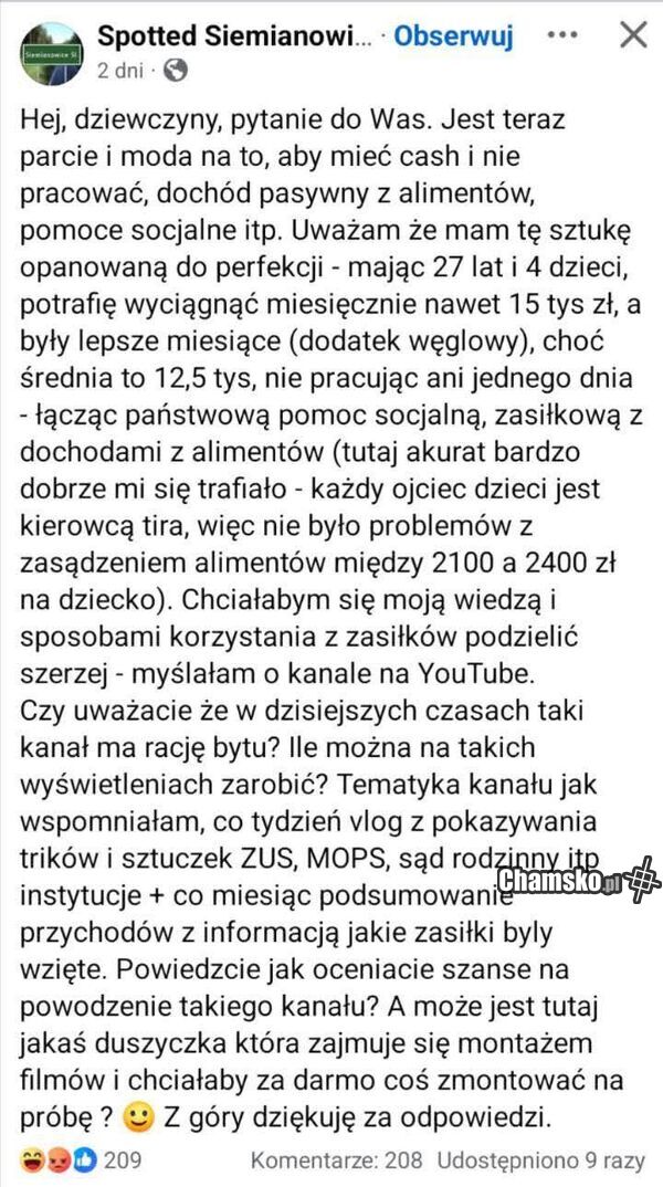 Sposó na życie