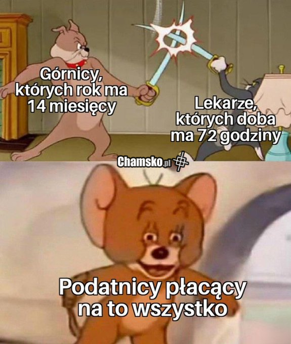 Zarobki górników i lekarzy