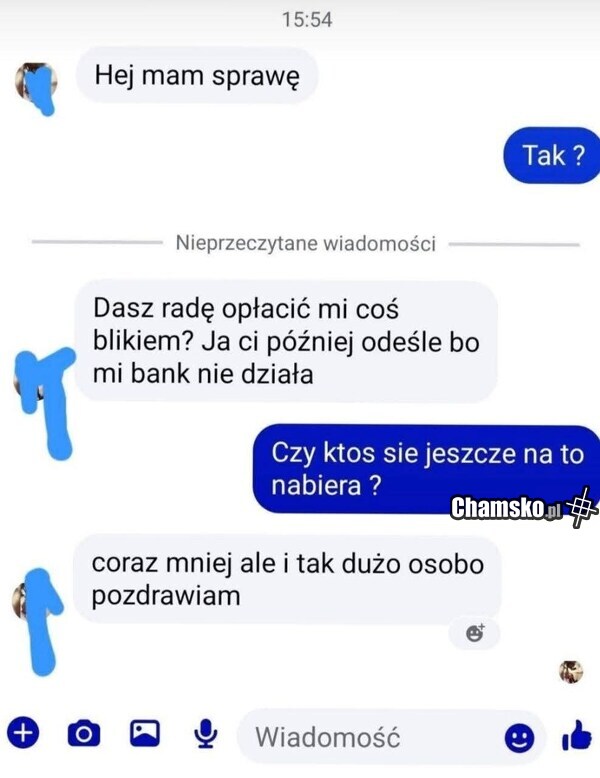 Płatność blikiem
