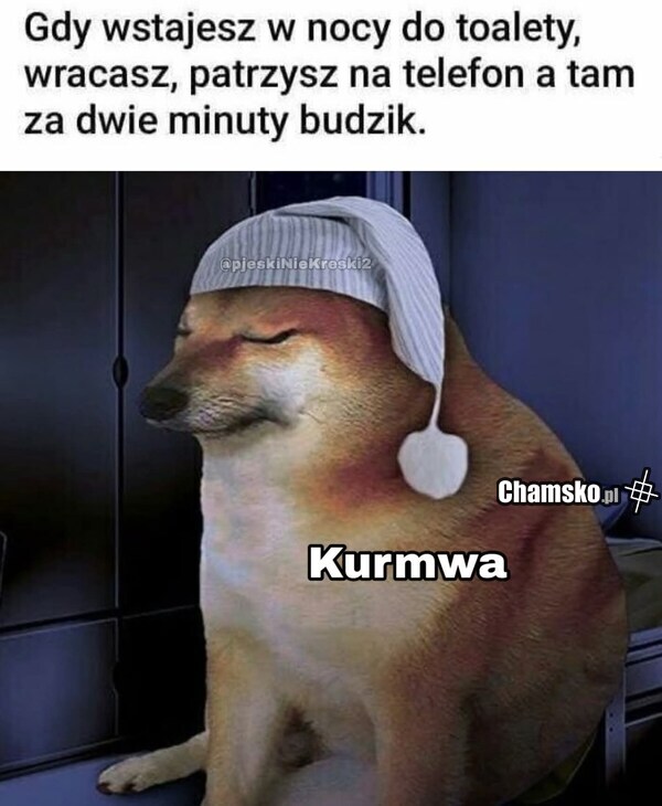 Sikanie w nocy