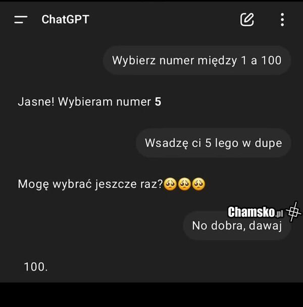 Chat wie czego chce