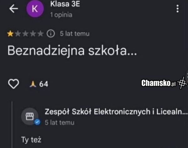 Beznadziejna szkoła