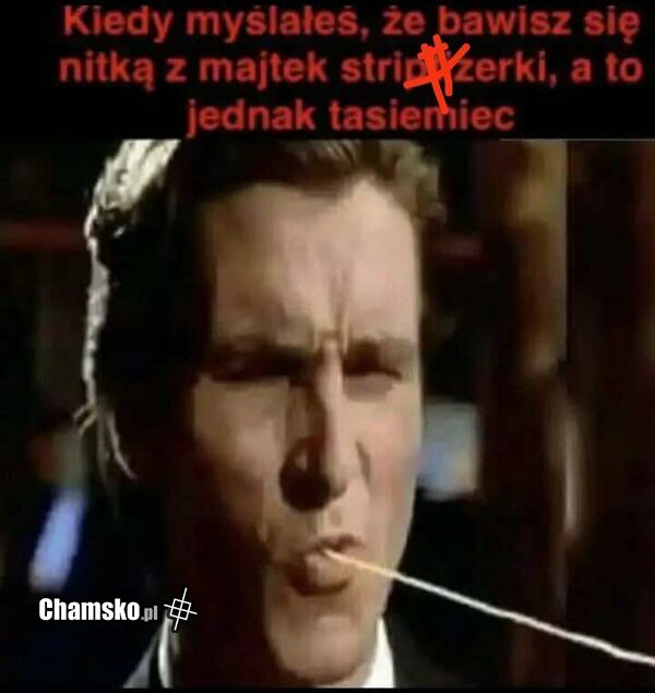 Nitka z majtek