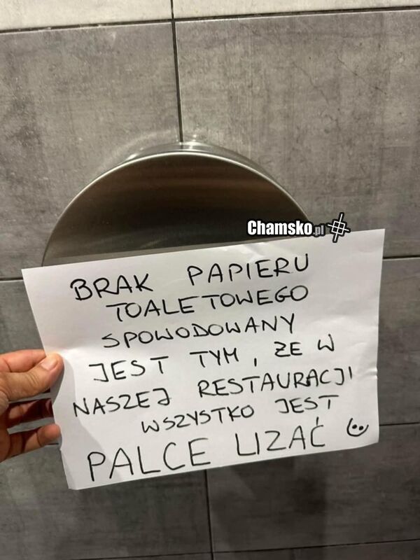 Brak papieru