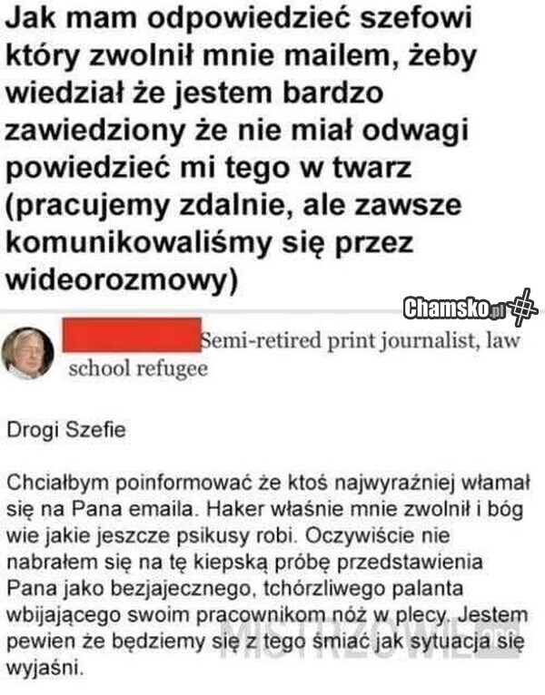 Zwolnienie