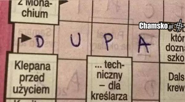 Klepana przed użyciem