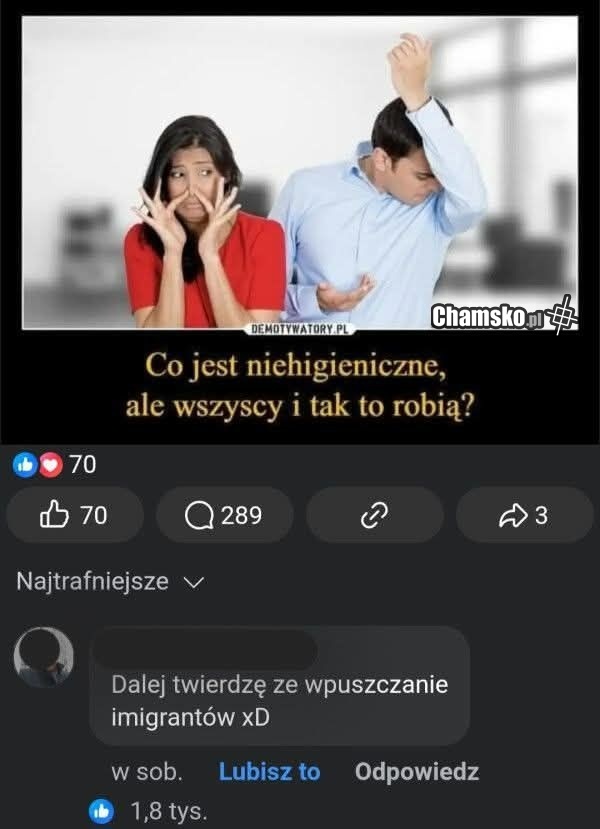 Co jest niehigieniczne?
