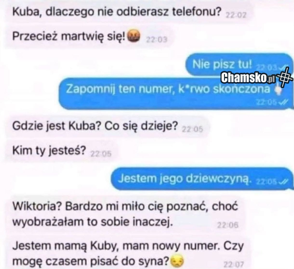Dlaczego nie odbierasz Kuba?
