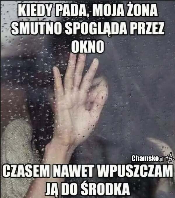 Gdy pada deszcz
