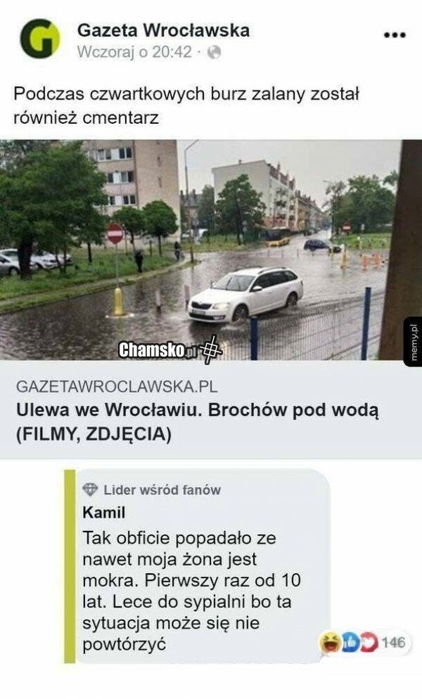 Spora ulewa