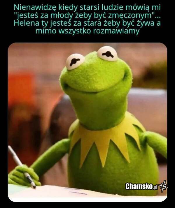 Jesteś za młody...