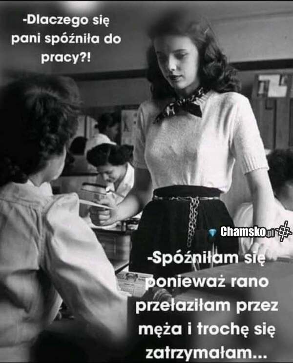 Spóźnienie do pracy