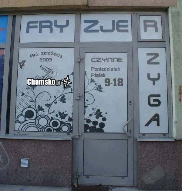 Fryzjer rzyga