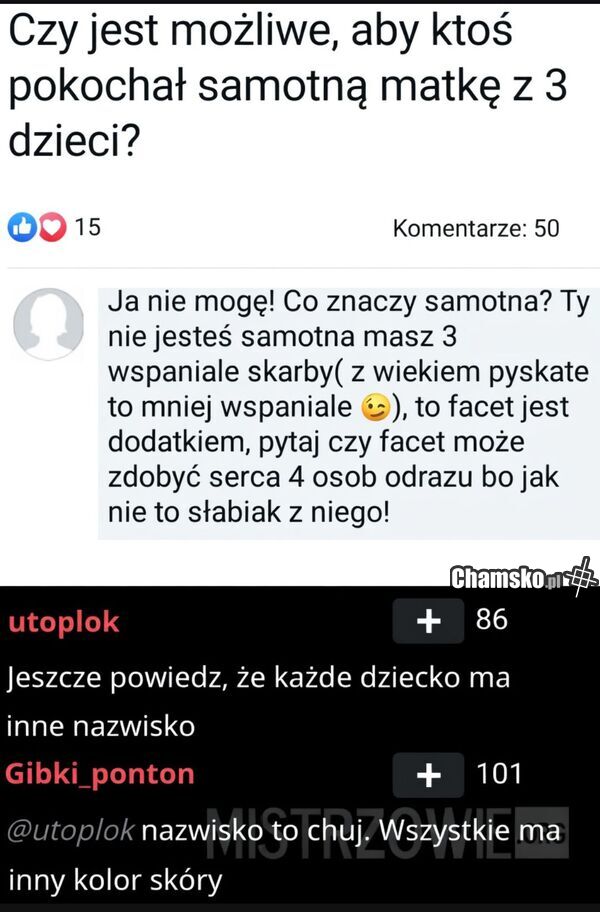 Pokochanie samotnej matki