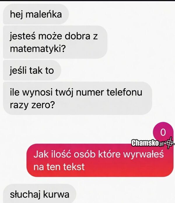 Nieudany podryw